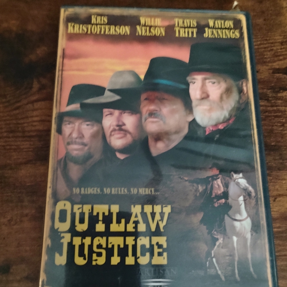 Outlaw Justice DVD - Black Cover